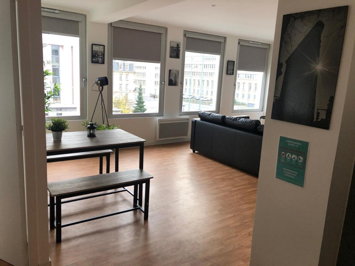 Hyper Centre - Wifi Fibre Gratuit - Jergweloh - Le New Yorkais Apartment Caen Exterior photo