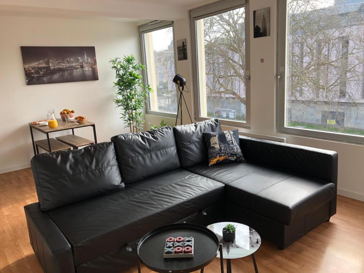 Hyper Centre - Wifi Fibre Gratuit - Jergweloh - Le New Yorkais Apartment Caen Exterior photo